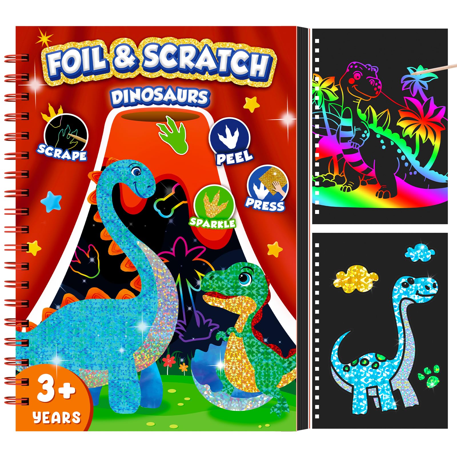 Art Craft Activities - Książka do rysowania diablicą dla dzieci,