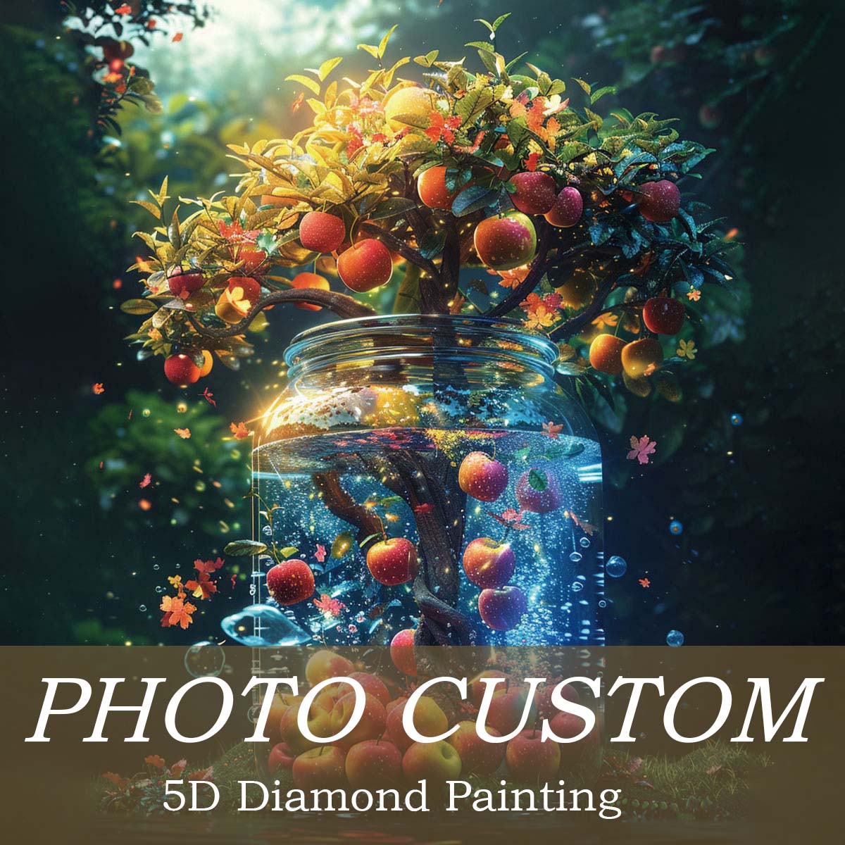 Art And Craft Photos - Diamentowa Mozaika z Własnym Zdjęciem, Zestaw