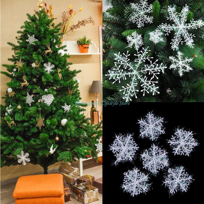 Art And Craft Xmas Tree - E74E świąteczne ozdoby w kształcie płatków