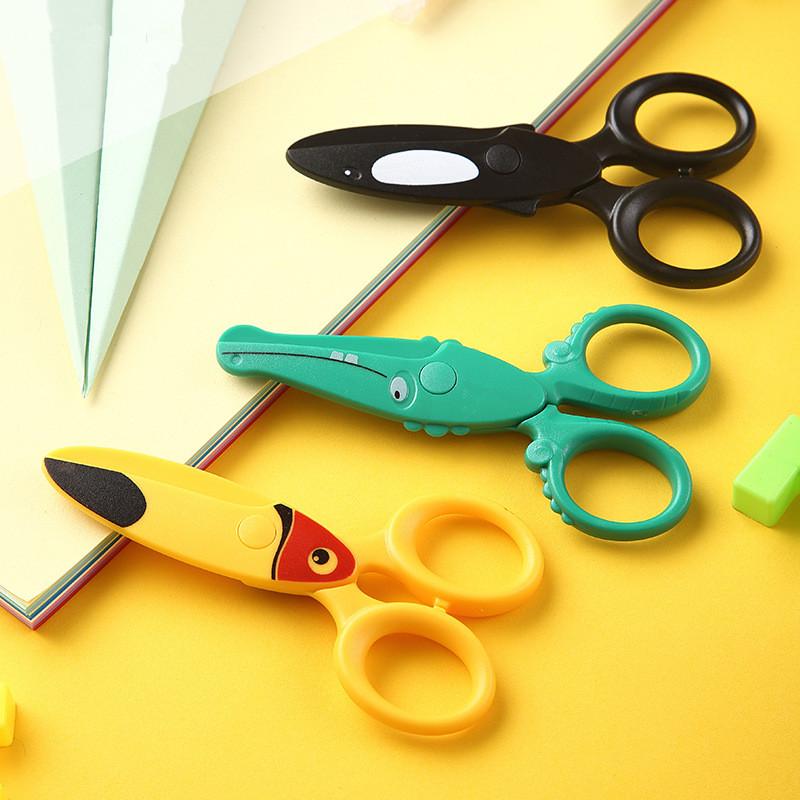 Art Craft For Preschoolers - 3 sztuki plastikowych nożyczek dla dzieci