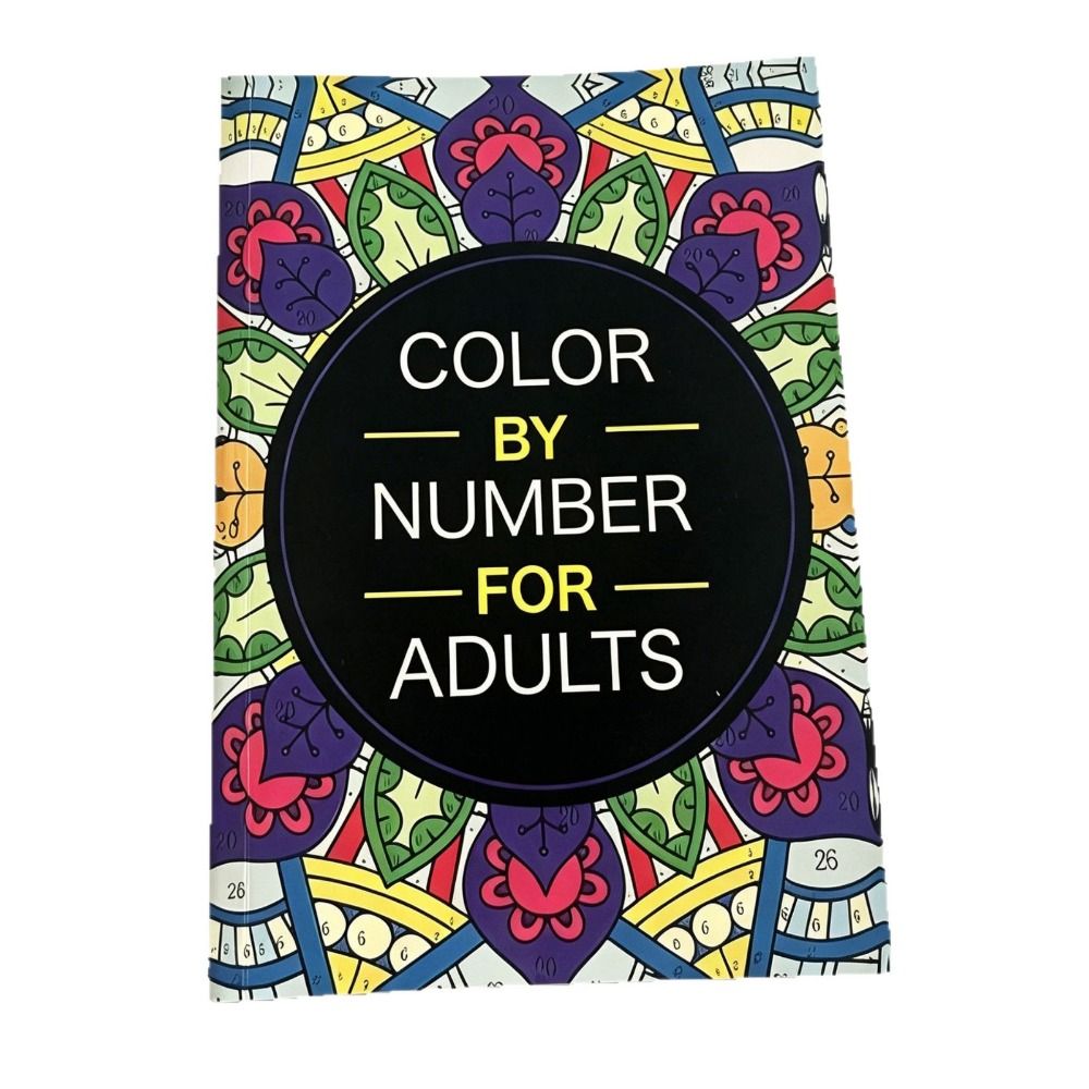 Art And Craft Numbers - Książka do samodzielnego malowania po numerach,