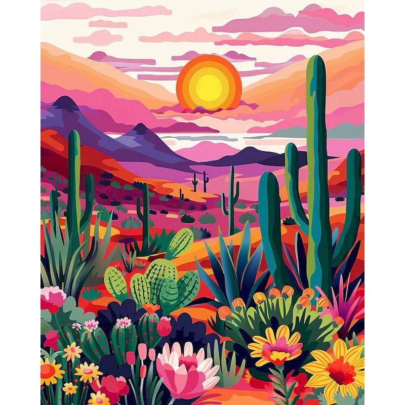 Art And Craft Numbers - Gatyztory 40x50cm Diy Painting By Numbers