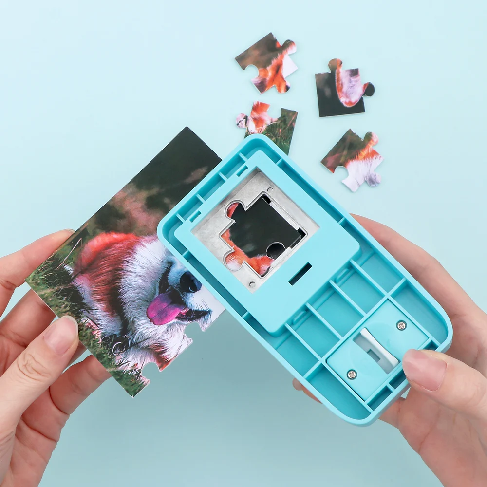 Art And Craft Photos - Przenośny Mini Puzzle Maker/Puzzle Punch dla