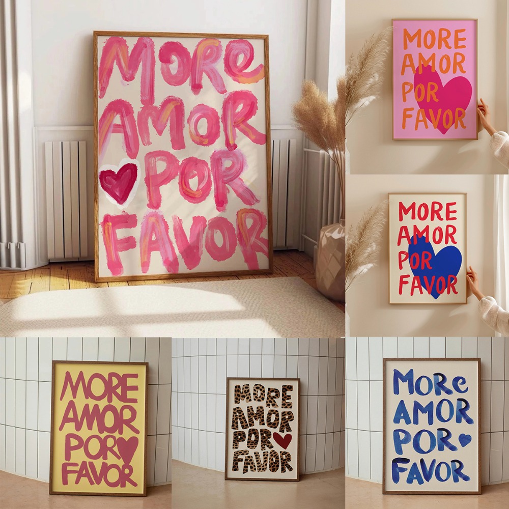 Art Craft Love - 1 szt. Bezramowe Obraz na Płótnie
