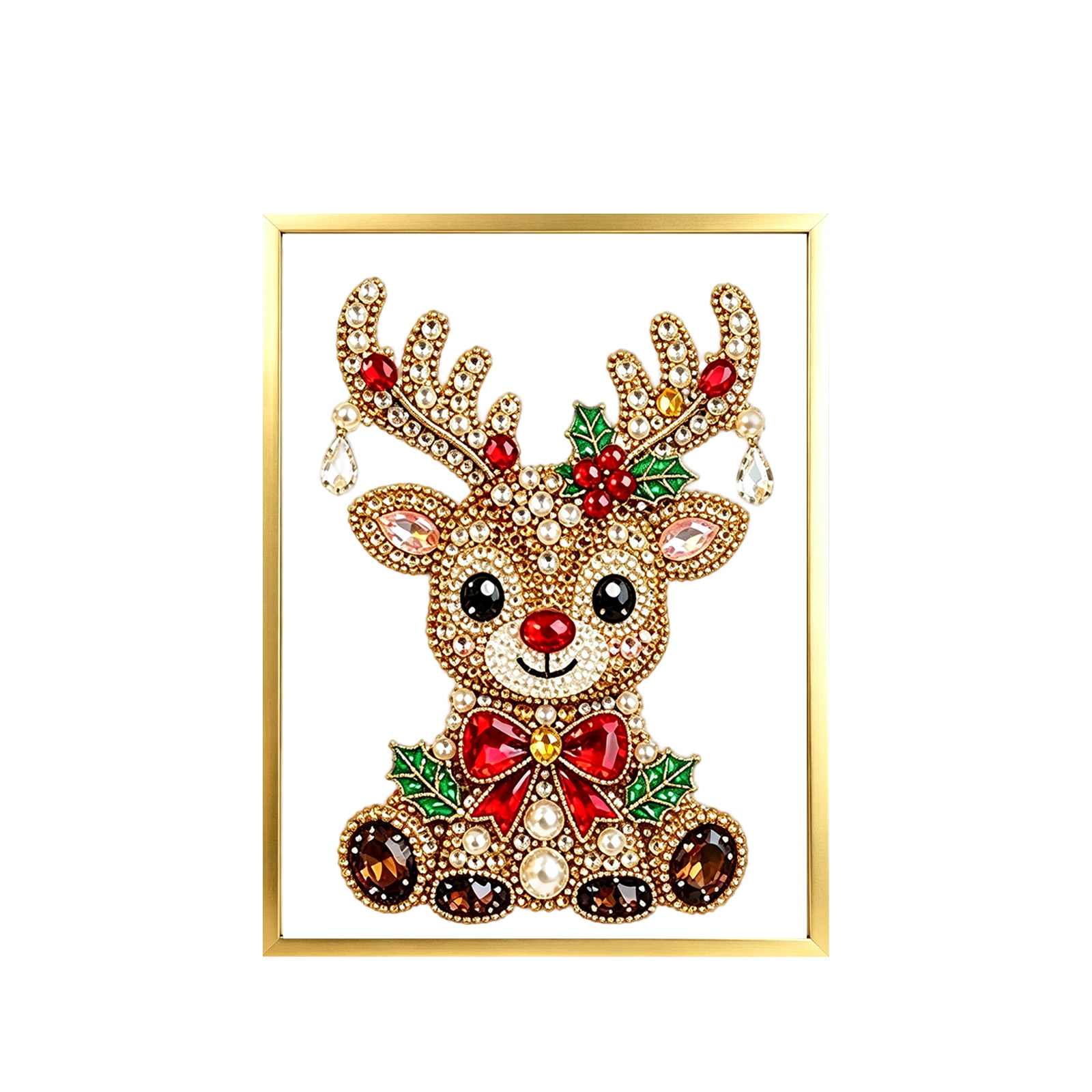 Art And Craft Xmas Tree - Zestaw do samodzielnego wykonania świątecznego obrazu