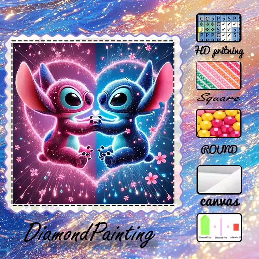 Art Craft Love - 1 sztuka - Potdemiel-5D-DIY - Tkanina