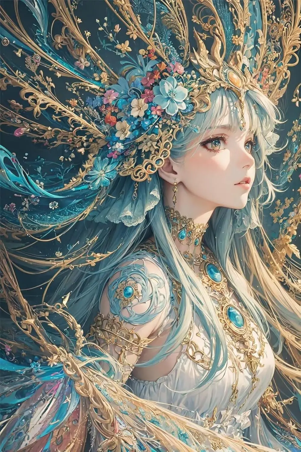 Art And Craft Numbers - Zestawy do malowania diamentami 5D, anime