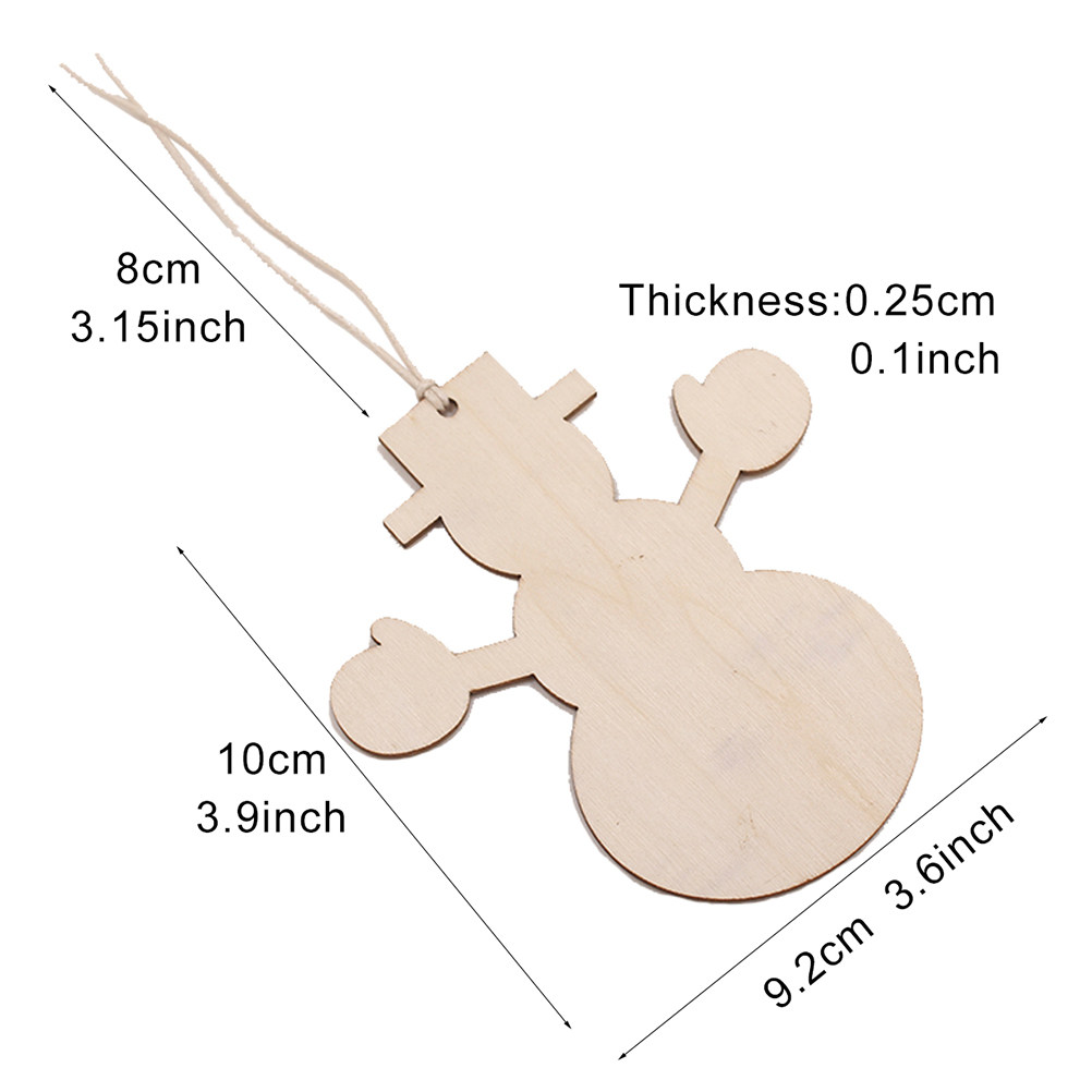 20 sztuk rustykalnych drewnian – Art And Craft Xmas Tree recenzja i cena