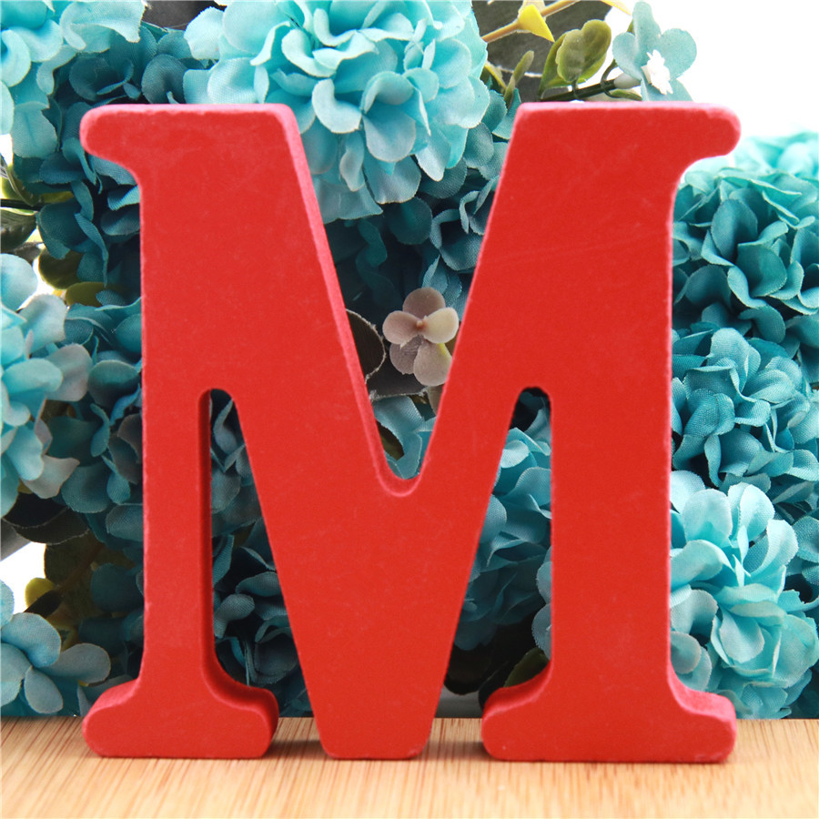 1pc 10cm x 10cm czerwone rzemi – Art Craft Letter A recenzja i cena