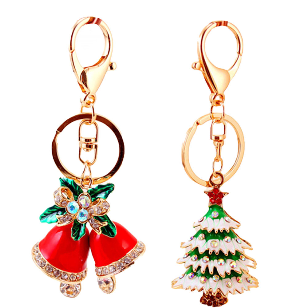 2 szt. breloczków do kluczy w  – Art And Craft Xmas Tree recenzja i cena