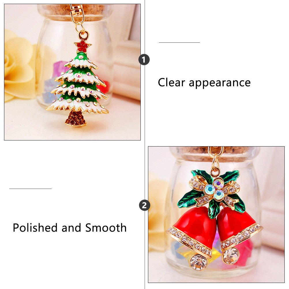 2 szt. breloczków do kluczy w  – Art And Craft Xmas Tree recenzja i cena