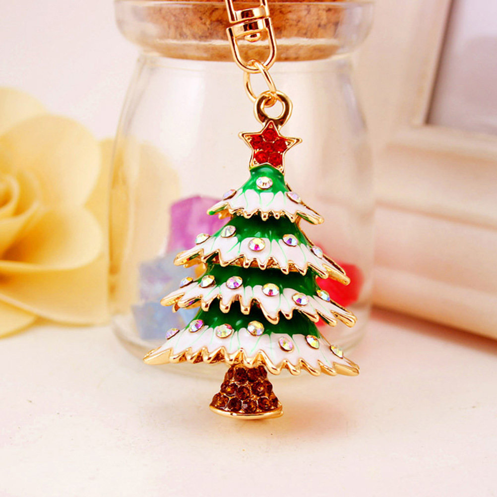 2 szt. breloczków do kluczy w  – Art And Craft Xmas Tree recenzja i cena