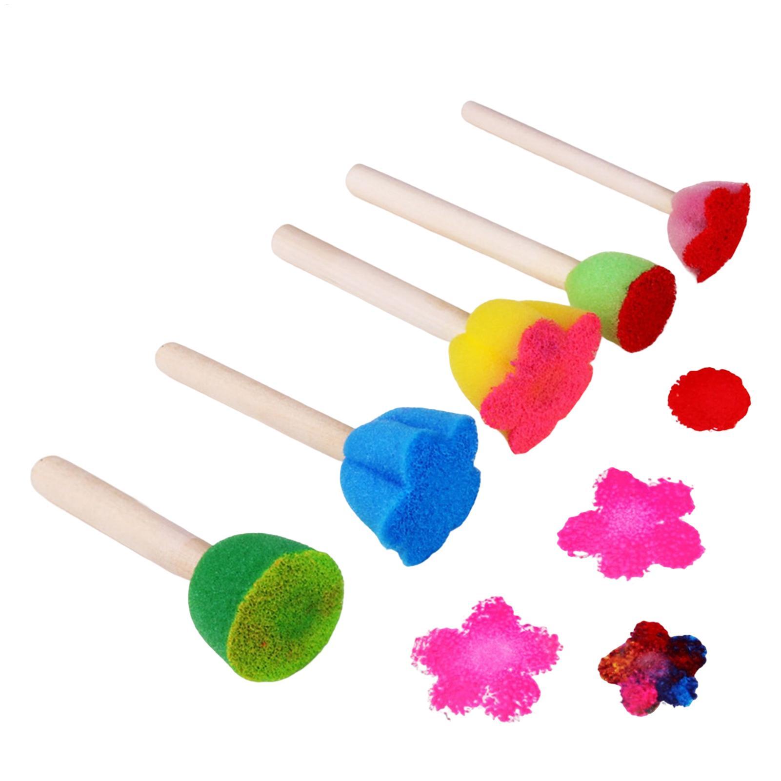 5 SZT. Gąbki do malowania dla  – Art Craft For Preschoolers recenzja i cena