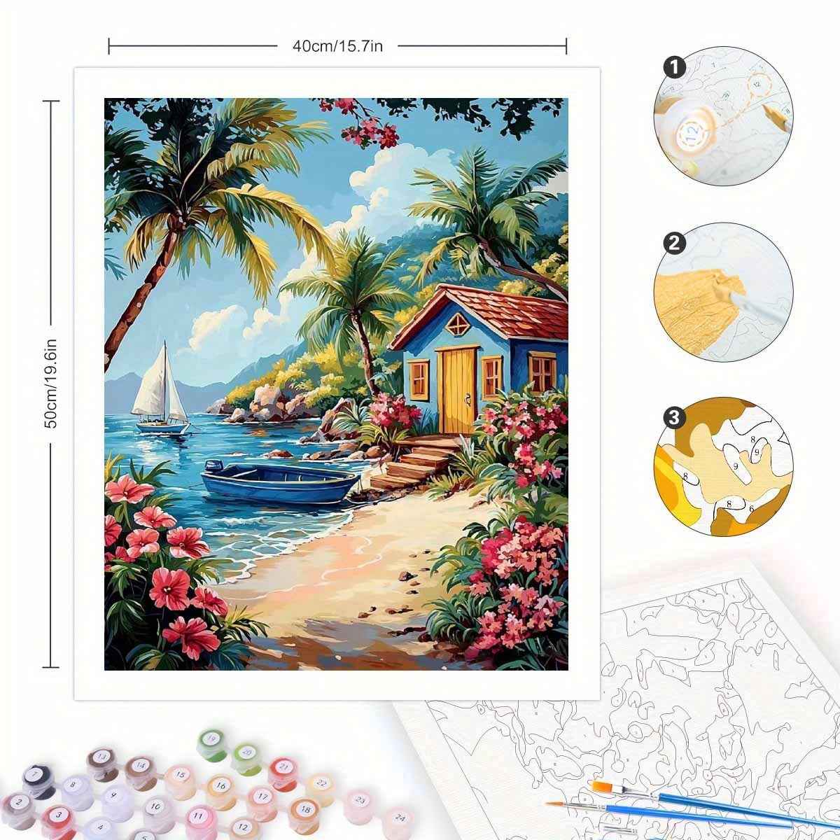 Zestaw Malarski Po Numerach Dl – Art Craft Letter A recenzja i cena
