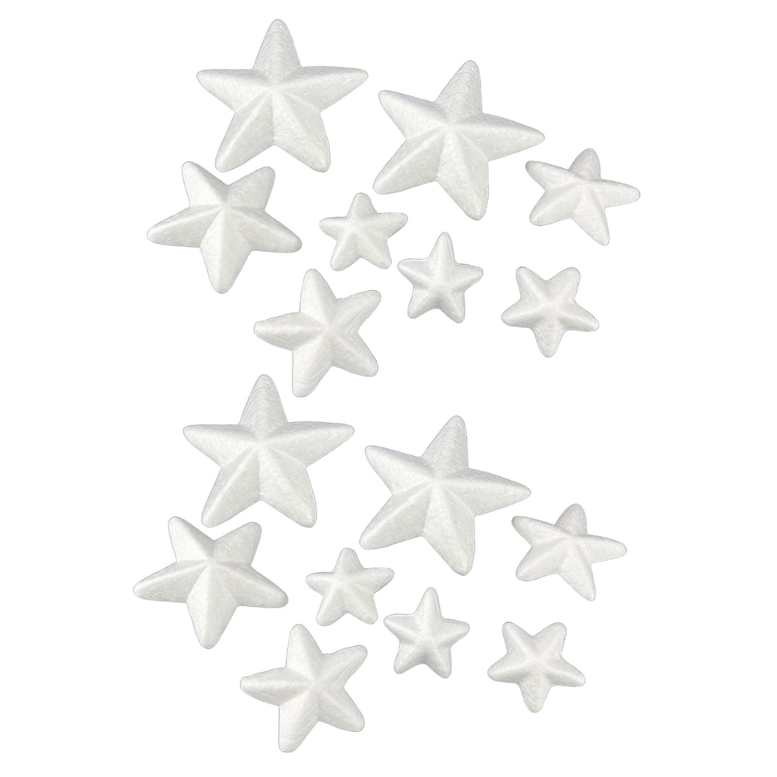 16x Gwiezdy z pianki, dekoracj – Art And Craft Xmas Tree recenzja i cena