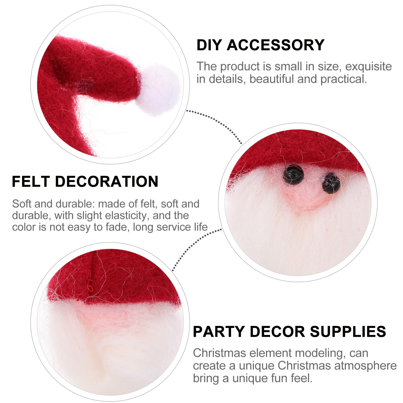 6 szt. Premium Filcowe Dekorac – Art And Craft Xmas Tree recenzja i cena