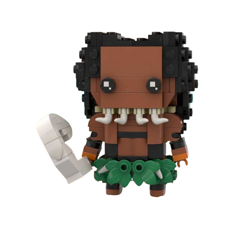 199 szt. MOC BrickHeadz Maui M – Art Craft Christmas Ideas recenzja i cena