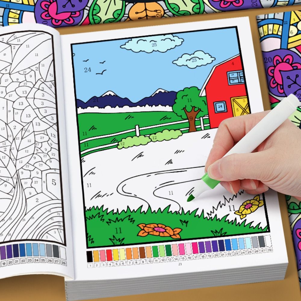 Książka do samodzielnego malow – Art And Craft Numbers recenzja i cena