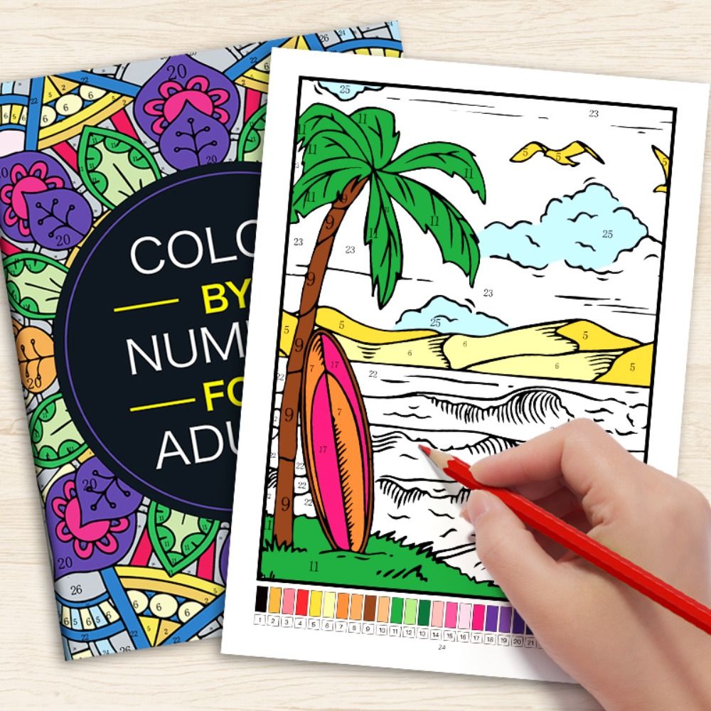Książka do samodzielnego malow – Art And Craft Numbers recenzja i cena