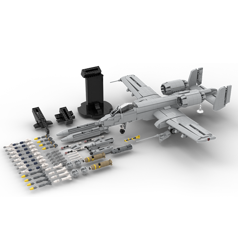 2468 elementów MOC A-10 Wartho – Art Craft Christmas Ideas recenzja i cena