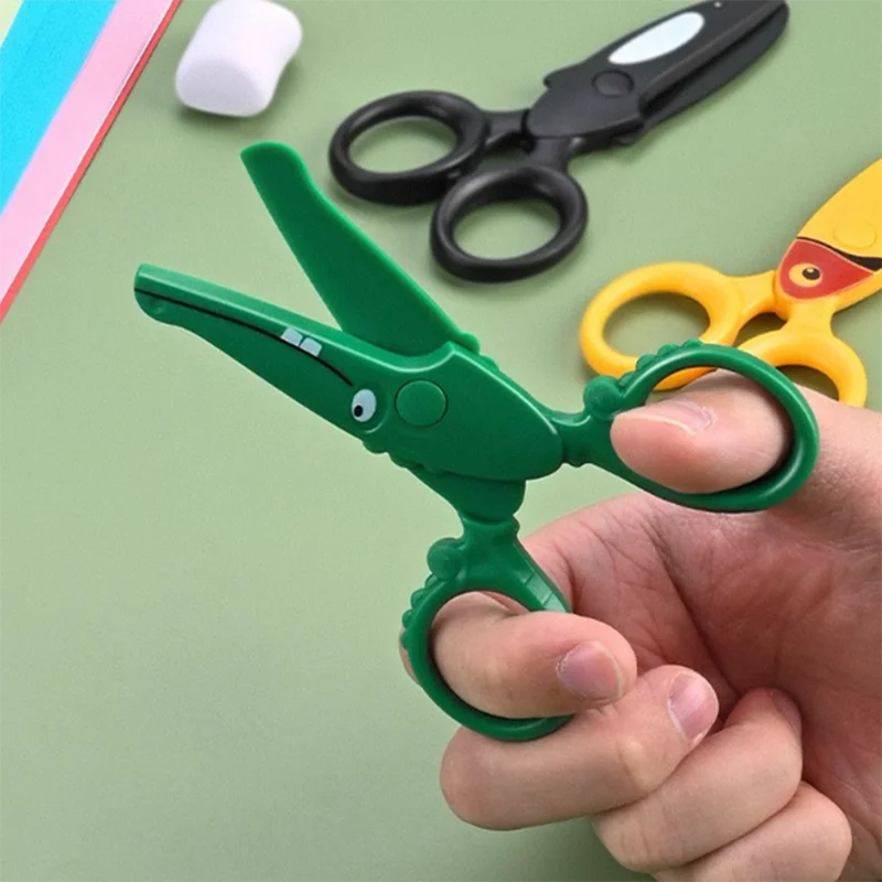Nożyczki dla dzieci, ręcznie r – Art Craft For Preschoolers recenzja i cena