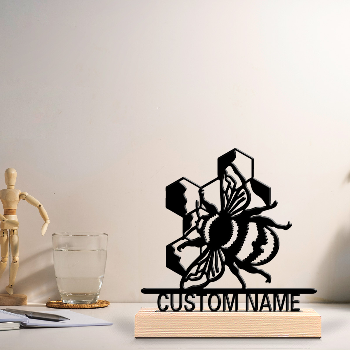 1 szt. Prosta pszczoła, metalo – Art Craft Simple recenzja i cena