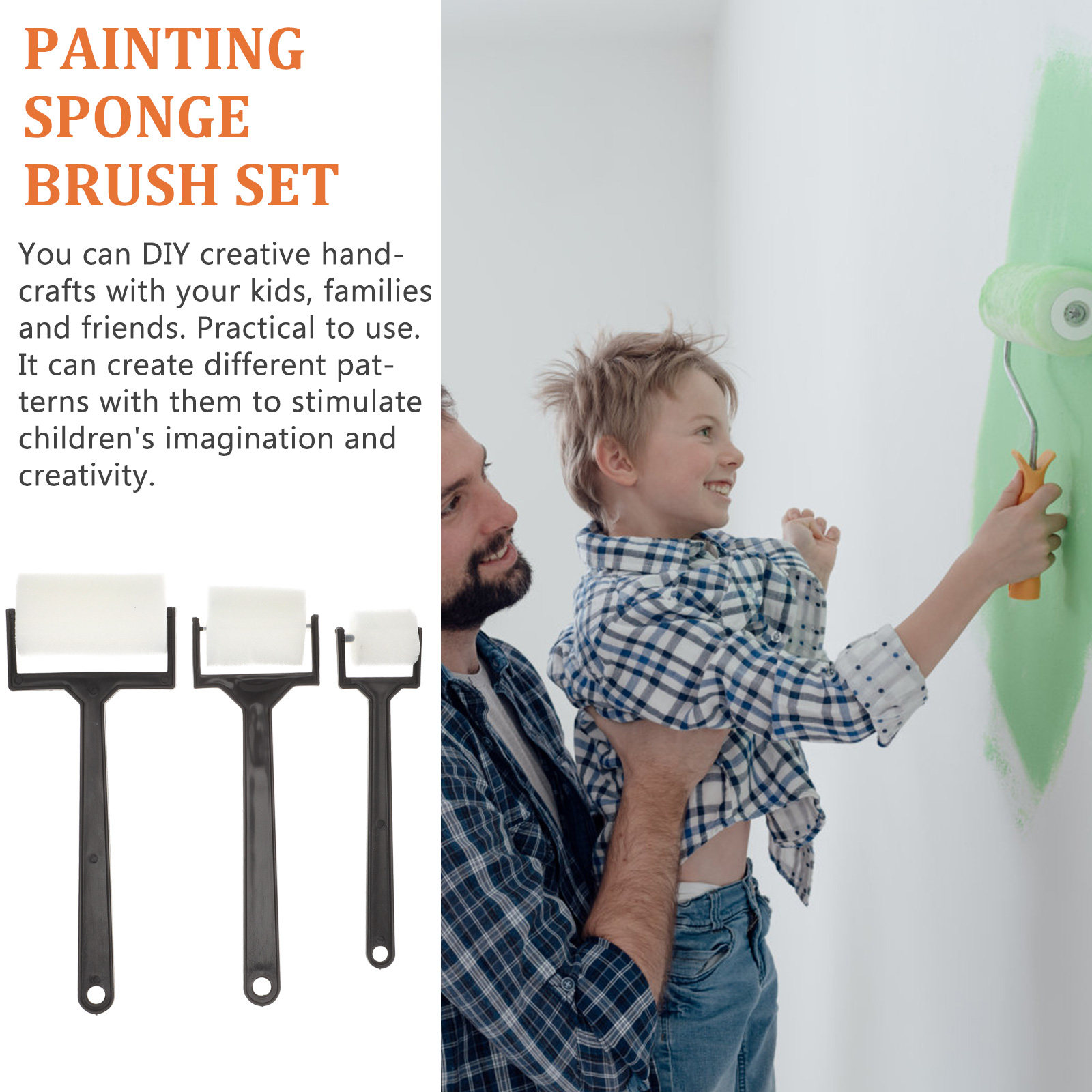 15-częściowy zestaw pędzli gąb – Art Craft For Preschoolers recenzja i cena
