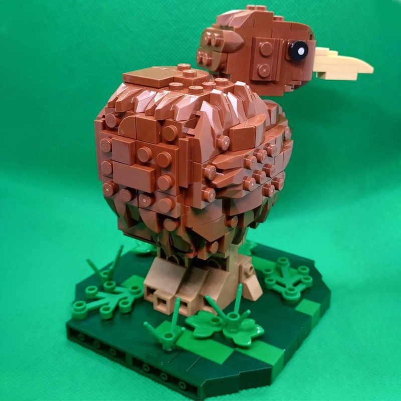 355 elementów MOC Rzeźby Kiwi  – Art Craft Christmas Ideas recenzja i cena