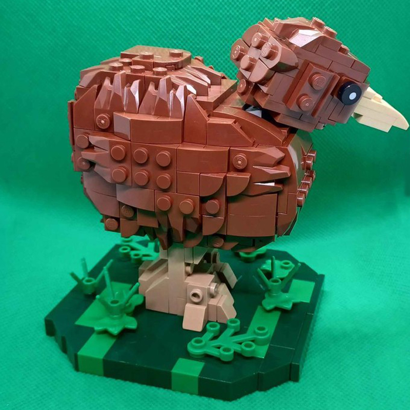 355 elementów MOC Rzeźby Kiwi  – Art Craft Christmas Ideas recenzja i cena