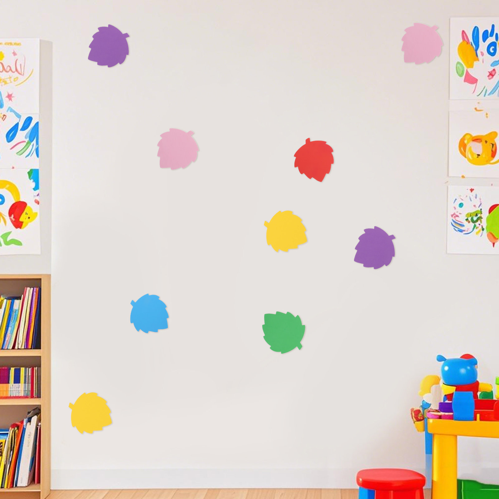72 szt. Kolorowe piankowe liśc – Art Craft School recenzja i cena
