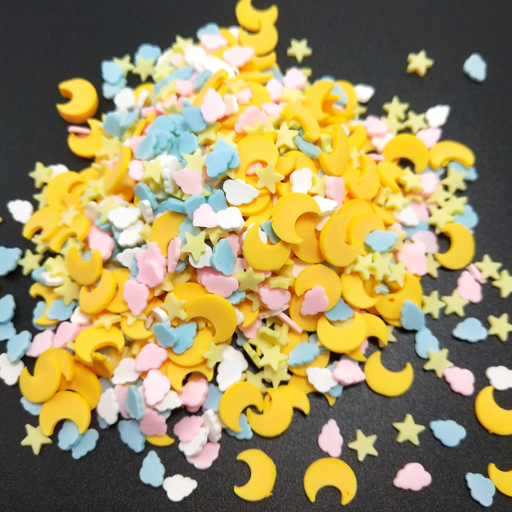 50g Żółta gwiazda/chmury Gliny – Art Craft Love recenzja i cena