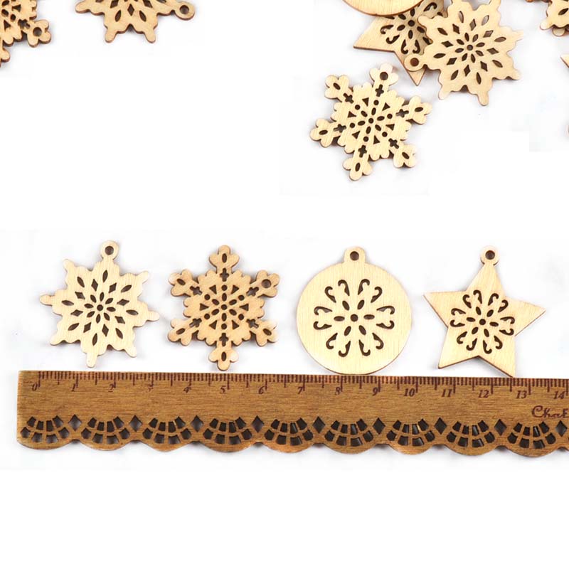 25 sztuk 34mm mieszane płatki  – Art And Craft Xmas Tree recenzja i cena