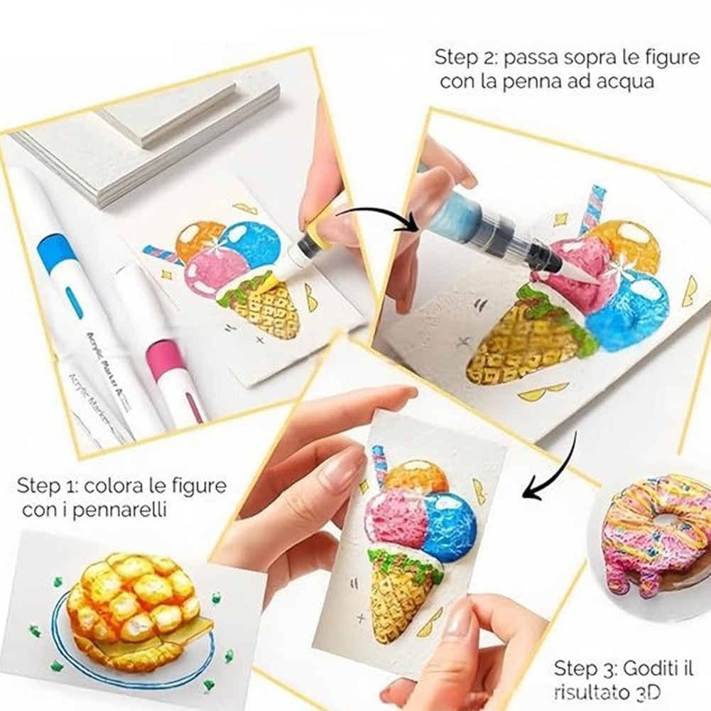 Magiczna gąbka do rysowania na – Art Craft Activities recenzja i cena
