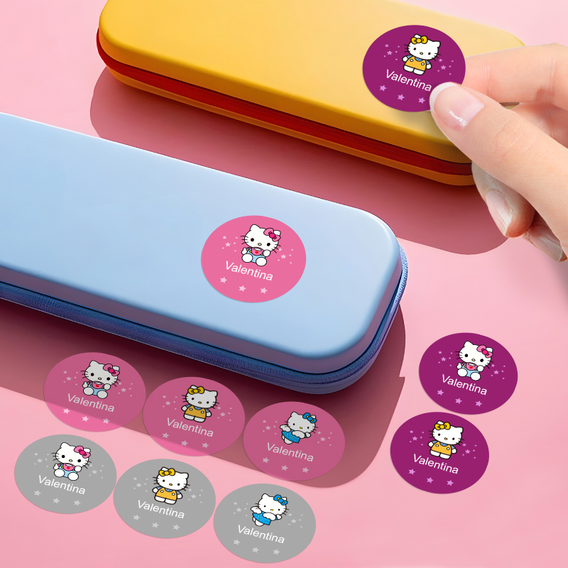 Naklejki z imieniem Hello Kitt – Art Craft Love recenzja i cena