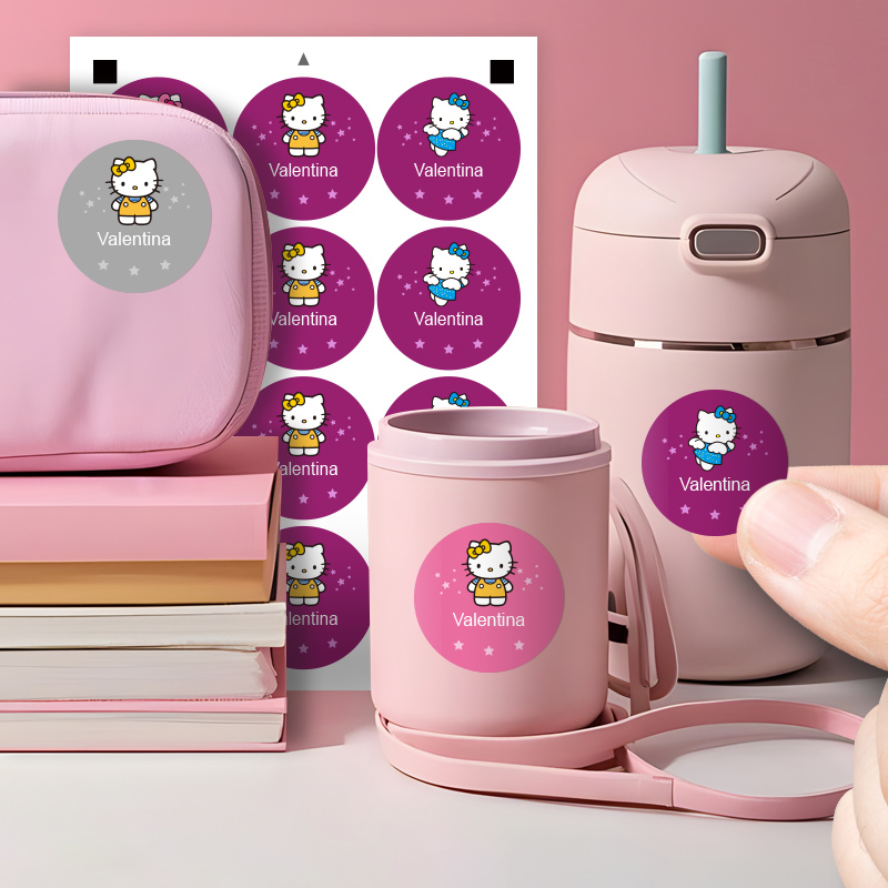 Naklejki z imieniem Hello Kitt – Art Craft Love recenzja i cena